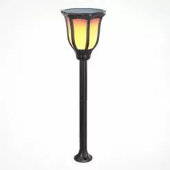 Solar Fackel 2er-Set Flammeneffekt Gartenfackel Solarlampe Garten Esotec 102495 -ESOTEC Geschäft 11608675 5