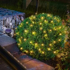 Solar Premium Lichterkette 60 LED Warmweiß Garten Weihnachtsdeko Esotec 102168 6 Solar Premium Lichterkette 60 LED Warmweiß Garten Weihnachtsdeko Esotec 102168 -ESOTEC Geschäft 15361383 2