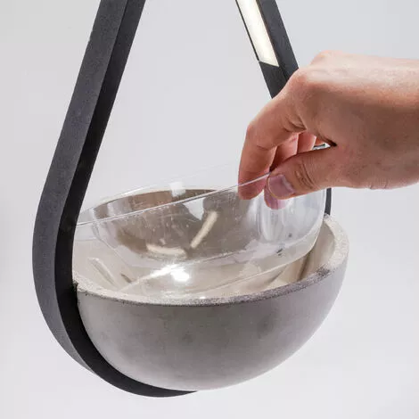 LED Hängeleuchte Mit Pflanzschale Pendelleuchte Außen Außenleuchte Esotec 201205 5 LED Hängeleuchte Mit Pflanzschale Pendelleuchte Außen Außenleuchte Esotec 201205 – Bild 5