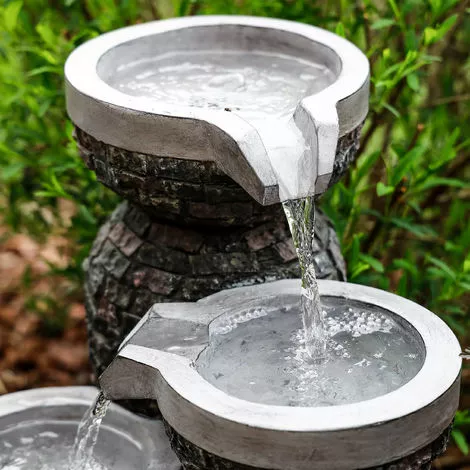 Solar Gartenbrunnen + Akku Springbrunnen Wasserspiel Solarbrunnen Esotec 101314 3 Solar Gartenbrunnen + Akku Springbrunnen Wasserspiel Solarbrunnen Esotec 101314 – Bild 3