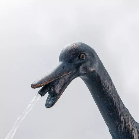 Wasserspeier Figur Gans Wassergarten Dekoration Teichfigur Esotec 100732 5 Wasserspeier Figur Gans Wassergarten Dekoration Teichfigur Esotec 100732 – Bild 5