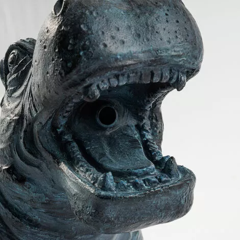 Wasserspeier Figur Flusspferd Wassergarten Deko Teichfigur Esotec 100738 5 Wasserspeier Figur Flusspferd Wassergarten Deko Teichfigur Esotec 100738 – Bild 5