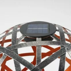 ESOTEC Metall Solarkugel Bahira 2er-Set 30 & 40 Cm Garten Deko LED Solarleuchte 7 ESOTEC Metall Solarkugel Bahira 2er-Set 30 & 40 Cm Garten Deko LED Solarleuchte -ESOTEC Geschäft 32514251 3
