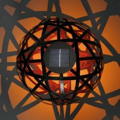 ESOTEC Metall Solarkugel Bahira 2er-Set 30 & 40 Cm Garten Deko LED Solarleuchte 9 ESOTEC Metall Solarkugel Bahira 2er-Set 30 & 40 Cm Garten Deko LED Solarleuchte -ESOTEC Geschäft 32514251 5