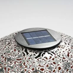 Metall Solarkugel Basima 40cm Garten Deko LED Solarleuchte Esotec 102844 -ESOTEC Geschäft 32514308 4