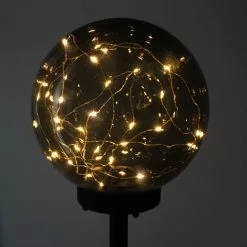ESOTEC Magische Solarkugel Kyran 20 Cm Mit 30 LEDs Solarleuchte Garten, 102880 -ESOTEC Geschäft 32686470 5