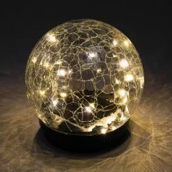 Solar Glaskugel 2er-Set Lichterzauber 15 Cm Warmweiß Garten Esotec 102436 -ESOTEC Geschäft 32713493 5