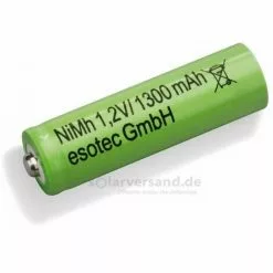 ESOTEC Ersatzakku Größe AA Mignon 1300 MAh