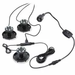 Unterwasserstrahler 6V Erweiterungsset Akkuboxen Solar Teichpumpen Esotec 101512