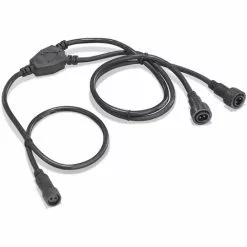 Y-Verteiler 2-Pin Groß Solar Teichpumpen Akkuboxen Adapterkabel Esotec 101835