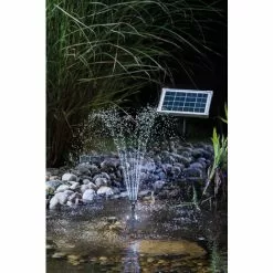 Solar Teichpumpe 5W Mit Akku Und LED Gartenteich Wasserspiel Teich Esotec 101920 -ESOTEC Geschäft 6267564 3
