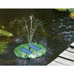 Schwimmende Solar Teichpumpe Seerose Solarpumpe Gartenteich Teich Esotec 101770 -ESOTEC Geschäft 6267572 3