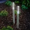 Solar Design Leuchtstäbe Twin 2er Set Gartenleuchte Solarleuchte, Esotec 102064