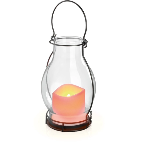 Moderne Solarleuchte DekoDream Warmweiß Kerzenleuchte Hängeleuchte Esotec 102081 2 Moderne Solarleuchte DekoDream Warmweiß Kerzenleuchte Hängeleuchte Esotec 102081 – Bild 2