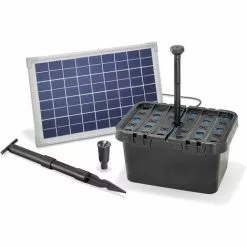 Solar Teichfilter Set 10/610 Solarpumpe Gartenteich Pumpenset Esotec 101066