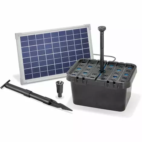 Solar Teichfilter Set 10/610 Solarpumpe Gartenteich Pumpenset Esotec 101066 1 Solar Teichfilter Set 10/610 Solarpumpe Gartenteich Pumpenset Esotec 101066