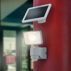 Solar Wandstrahler 500 Lm Einstellbarer Bewegungsmelder Strahler Esotec 102510