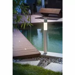 Solarleuchte PoleLight DuoColor Warm- Kaltweiß Umschaltbar, Esotec 102606 -ESOTEC Geschäft 6267663 5