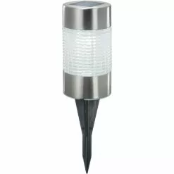 Moderne Solarleuchte PucLight Warmweiß Solarlampe Wegeleuchte, Esotec 102608 -ESOTEC Geschäft 6267668 3