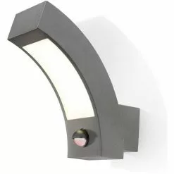 LED Wandleuchte Line PIR Wandlampe Außenleuchte Bewegungsmelder Esotec 105198