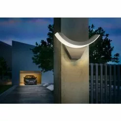 ESOTEC LED Außenwandleuchte Warmweiß 2800K 550lm 9 Watt Leuchte Außen Wandlampe, 201504 7 ESOTEC LED Außenwandleuchte Warmweiß 2800K 550lm 9 Watt Leuchte Außen Wandlampe, 201504 -ESOTEC Geschäft 6267700 3