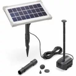 Solar Teichpumpe 3,5W 200l/h Solarpumpe Gartenteich Springbrunnen Esotec 101907