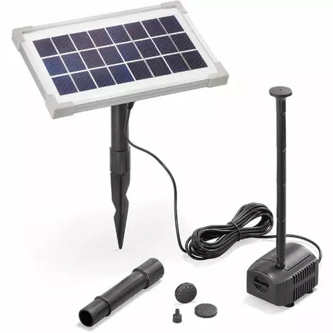 Solar Teichpumpe 3,5W 200l/h Solarpumpe Gartenteich Springbrunnen Esotec 101907 1 Solar Teichpumpe 3,5W 200l/h Solarpumpe Gartenteich Springbrunnen Esotec 101907