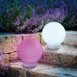 ESOTEC Schwimmfähiges Solar Leuchtkugel Set 20 Cm + Fernbedienung 8 Lichtfarben 102130 -ESOTEC Geschäft 9386258 4