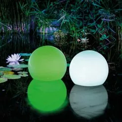 ESOTEC Schwimmfähiges Solar Leuchtkugel Set 20 Cm + Fernbedienung 8 Lichtfarben 102130 -ESOTEC Geschäft 9386258 5